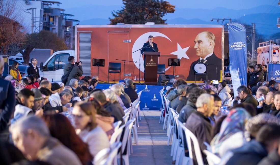 İzmir Büyükşehir Belediye Başkanı Dr. Cemil Tugay, Ramazan ayının bereketini