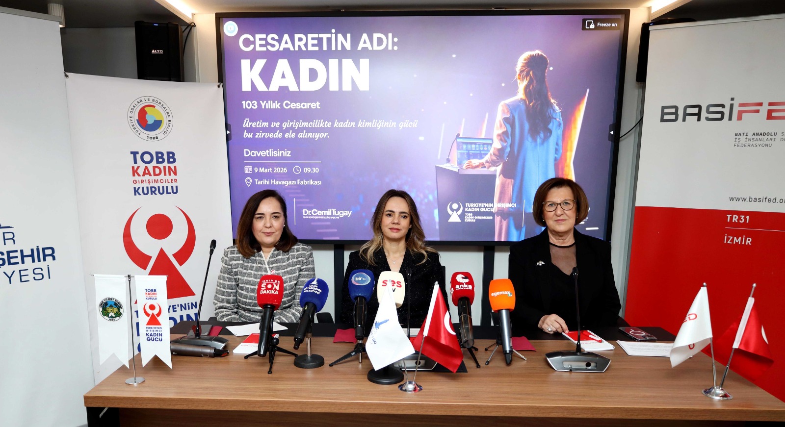 İzmir'de 'Kadın İstihdamı' için tarihi zirve öncesi ortak mesaj: 'Bu, bir başlangıç ve ilk ses olacak'