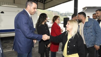 Çiğli Belediye Başkanı Onur Emrah Yıldız, bayram mesaisine şantiyeden başladı!