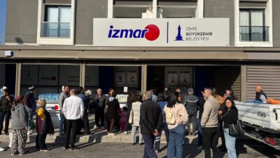 İzmir Büyükşehir Belediyesi’nin tanzim satış atağı sürüyor. İZMAR'ın 21'inci şubesi