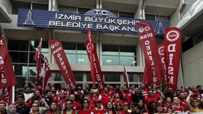 İzmir Büyükşehir Belediyesi ile DİSK arasında günlerdir süren yoğun görüşme