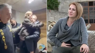 Bursa'da çöp evde bulunan 8 yaşındaki N.S.'nin biyolojik annesinin Rebecca