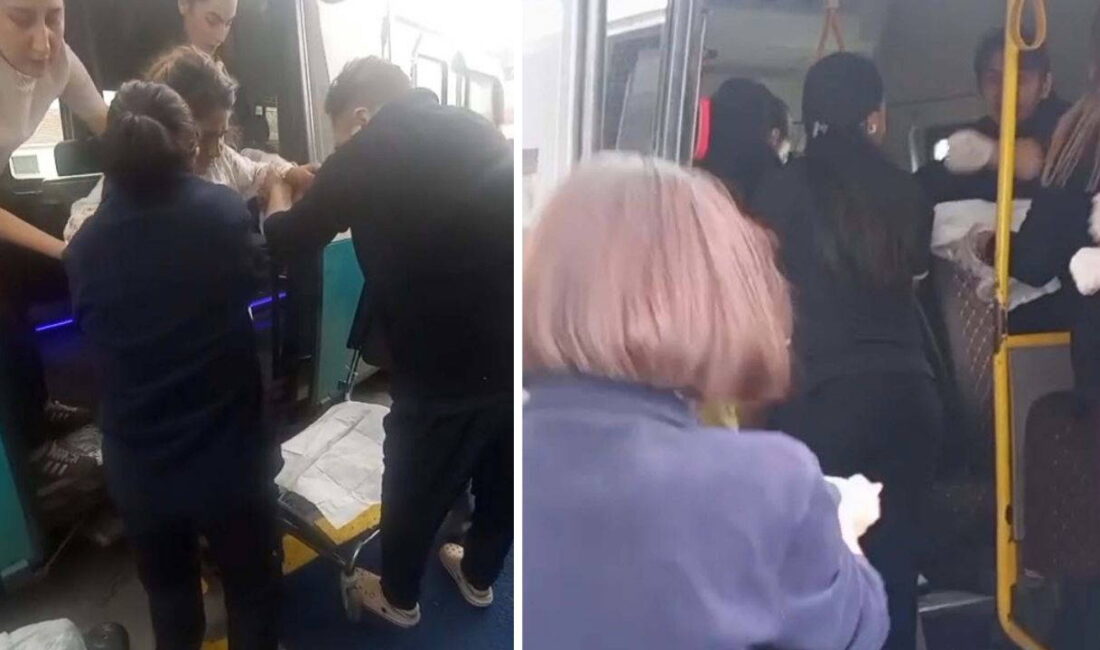 İzmir'in Bornova ilçesinde bir dolmuş şoförünün kahramanlığıyla gündeme gelen doğum