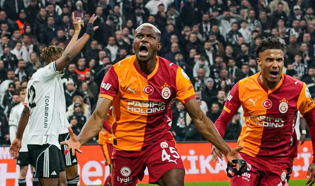 Trendyol Süper Lig’in 25. haftasındaki dev derbide Galatasaray, deplasmanda Beşiktaş’ı