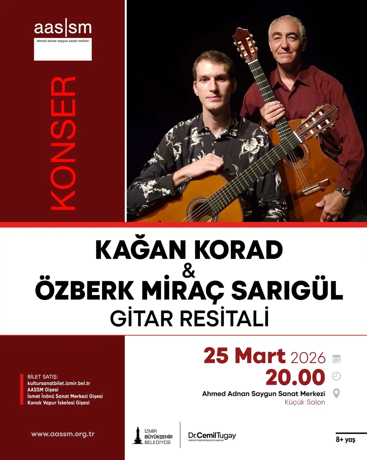 İzmir’de sanat maratonu başlıyor! AASSM’nin mart programı yıldızlar geçidi gibi