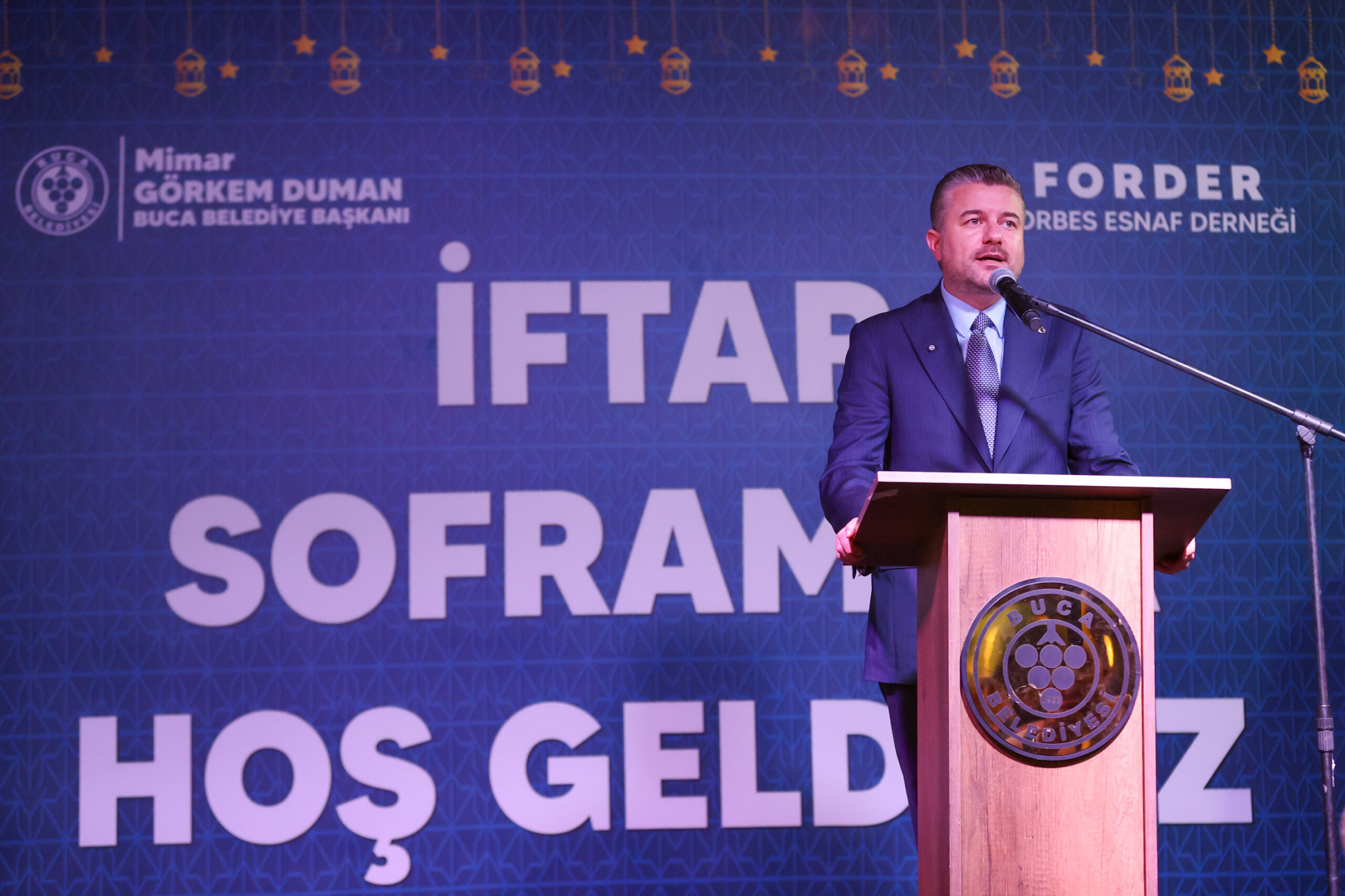 Buca'da dev iftar: Başkan Duman'dan asfalt müjdesi