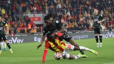 Trendyol Süper Lig’de Avrupa iddiasını sürdüren Göztepe, evinde konuk ettiği
