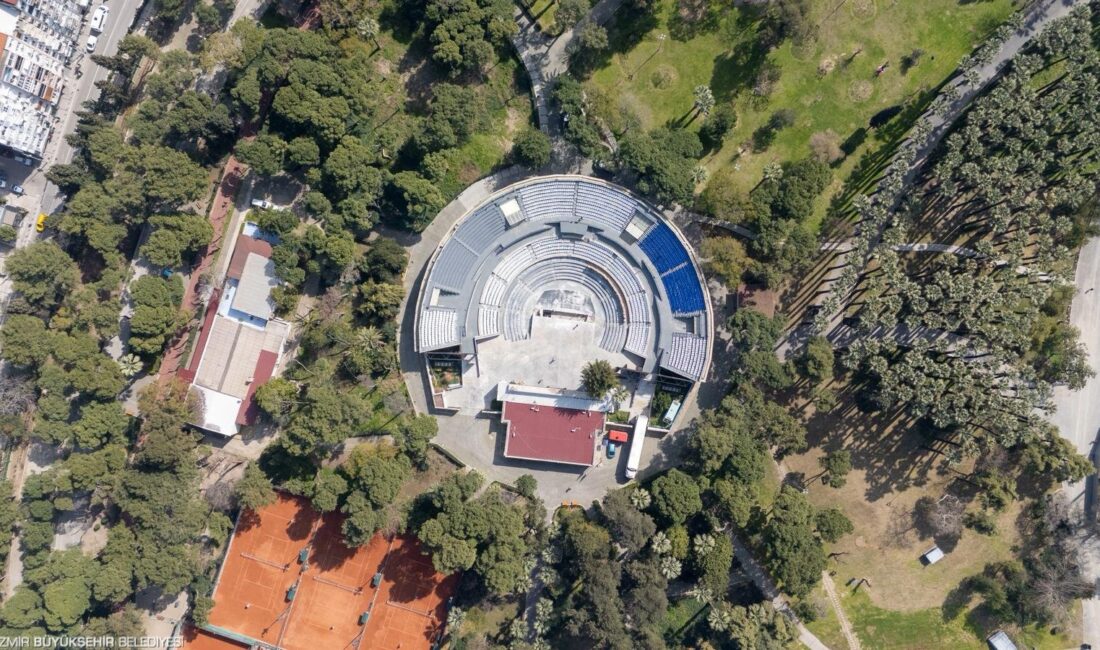 İzmir’in sanat kalbi Kültürpark’ta perdeler, Nisan ayında çok daha konforlu