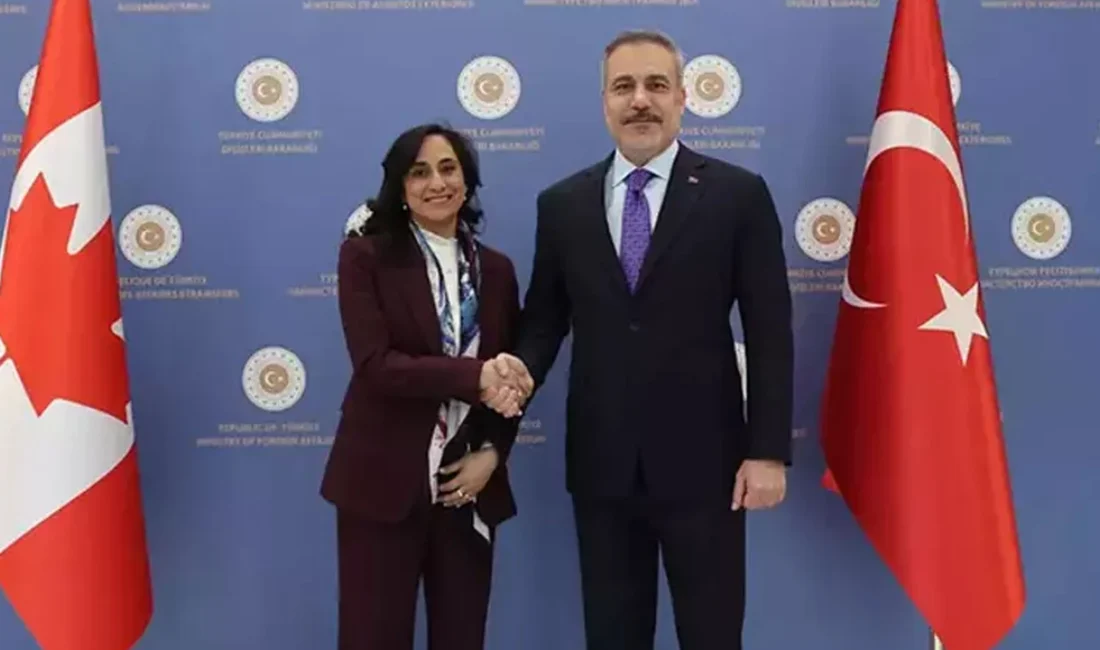 Dışişleri Bakanı Hakan Fidan, Kanadalı mevkidaşı Anita Anand ile bir