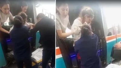 İzmir’in Bornova ilçesinde dün eşine az rastlanır bir olay yaşandı.