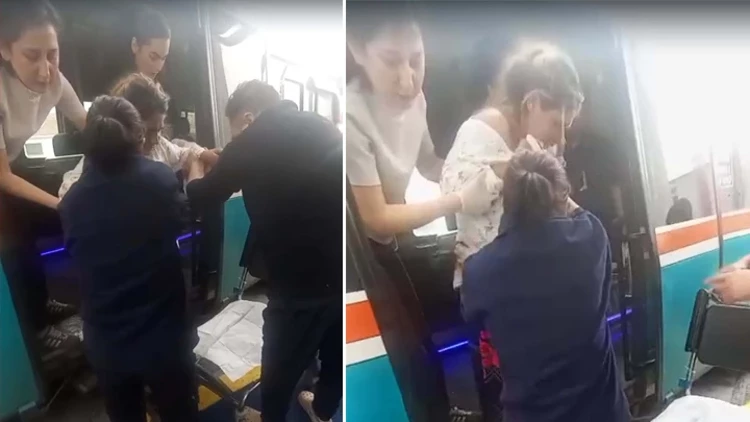 İzmir’in Bornova ilçesinde dün eşine az rastlanır bir olay yaşandı.