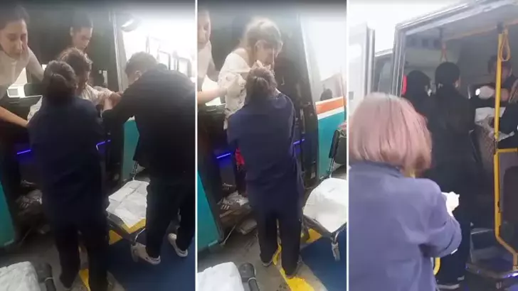 İzmir'de dolmuşta mucize: Sancıyla bindi, bebeğiyle indi