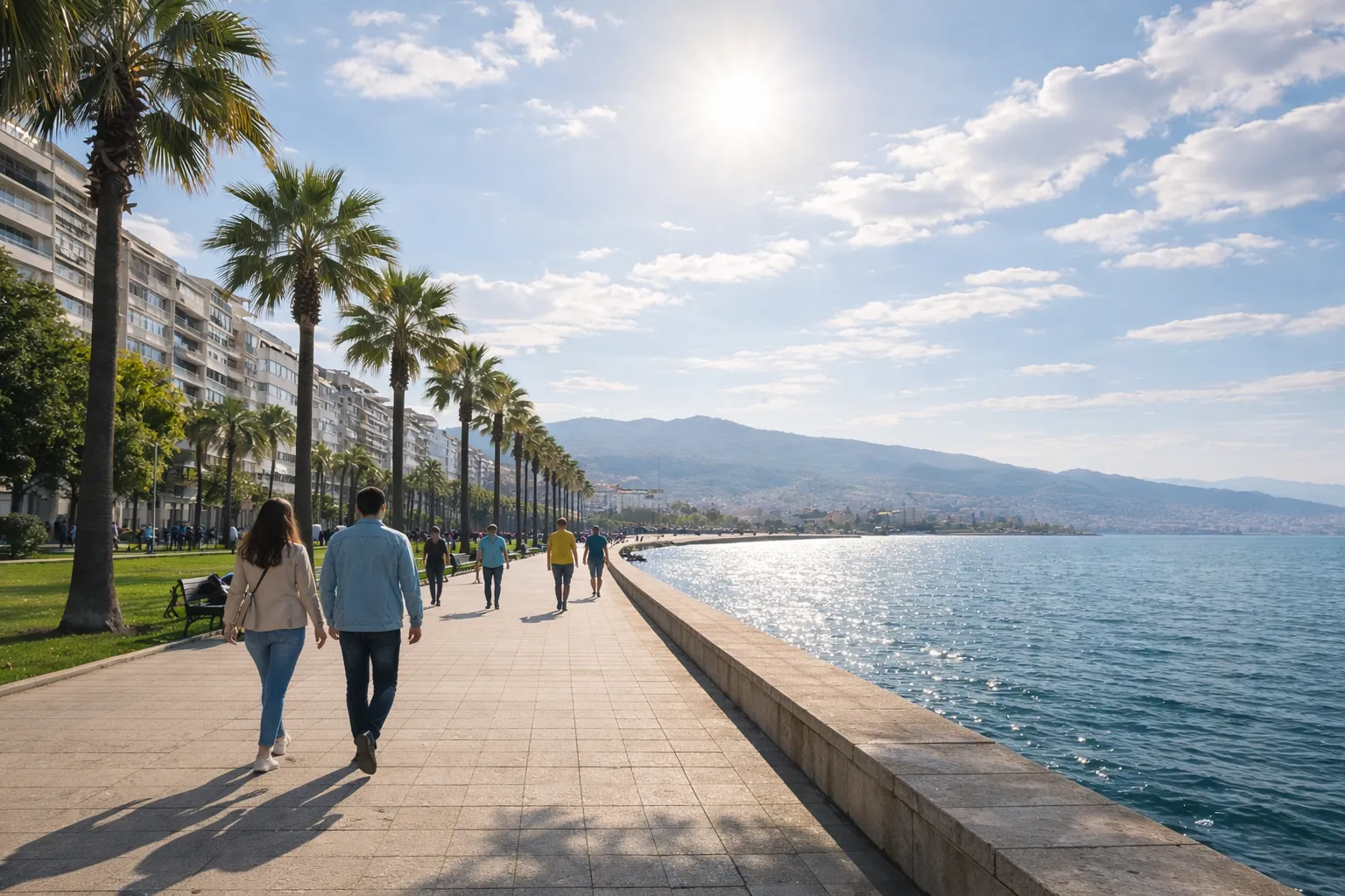 İzmir’de bahar tadında bir hafta: Güneş bol, yağmur yok!