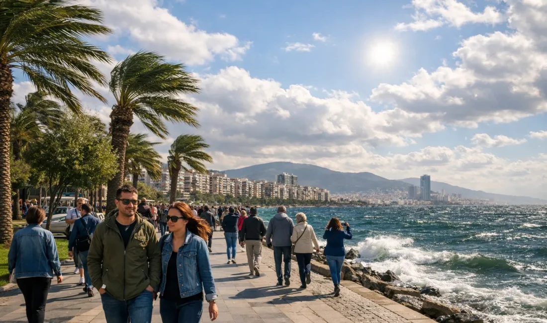 Ege’nin incisinde kış bitti, bahar rüzgarları esmeye başladı! İzmir’de hafta