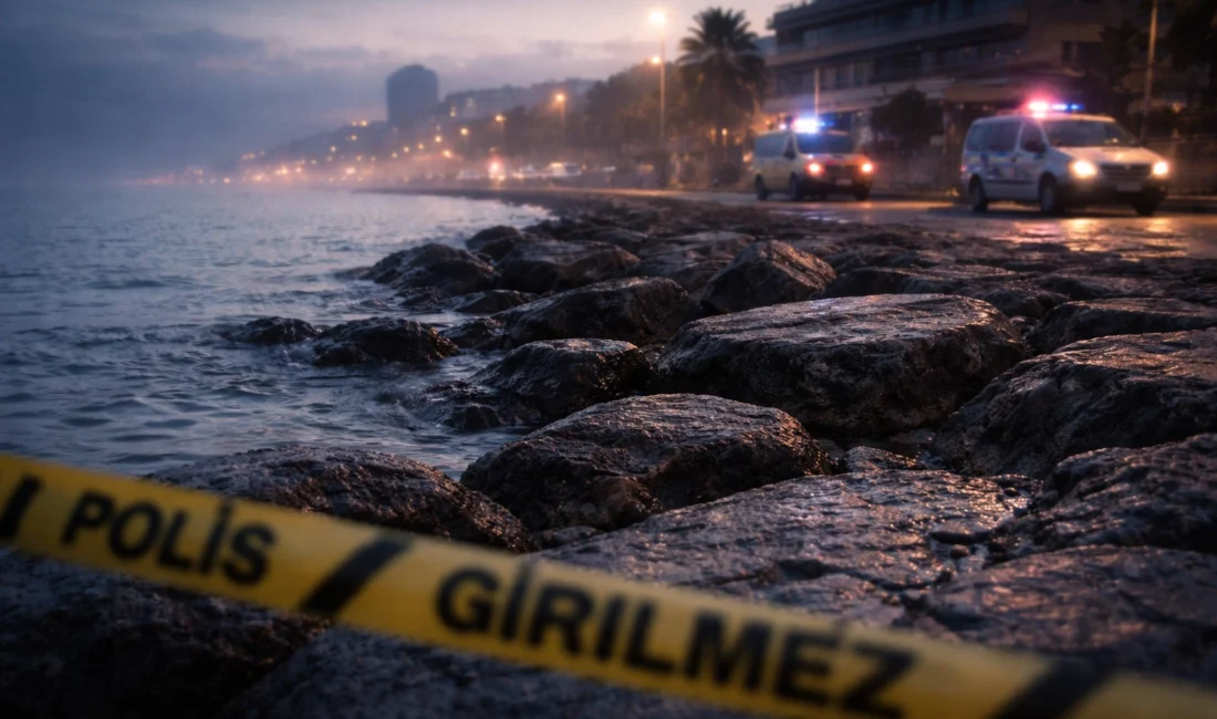 İzmir’in en işlek sahilinde kan donduran sabah! Deniz polisleri eğitim