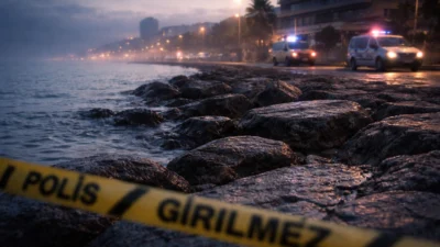 İzmir’in en işlek sahilinde kan donduran sabah! Deniz polisleri eğitim