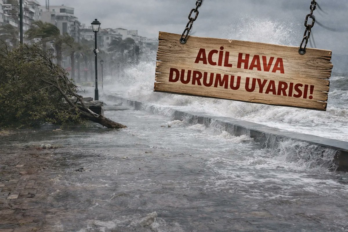 İzmir'e 'sarı kodlu' uyarı: Meteoroloji uyardı