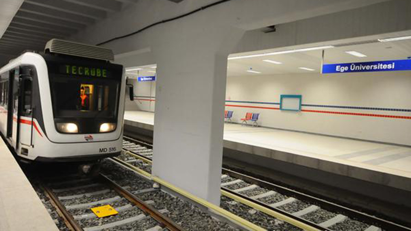 İzmir Metrosu'nda ray değişimi tamam: Seferler normale döndü