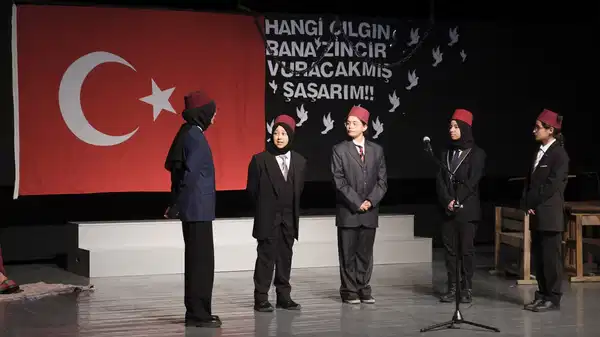 Karaman Valiliği, 12 Mart İstiklal Marşı’nın Kabulü programında marşın ilk