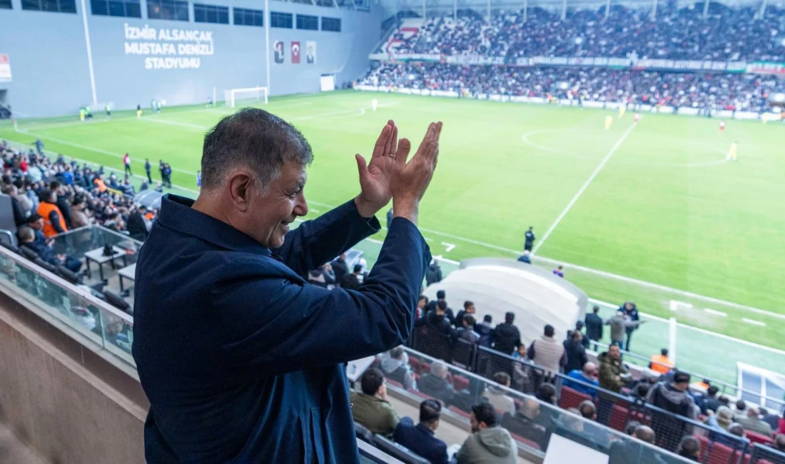 İzmir Büyükşehir Belediye Başkanı Dr. Cemil Tugay, Karşıyaka ile Eskişehirspor