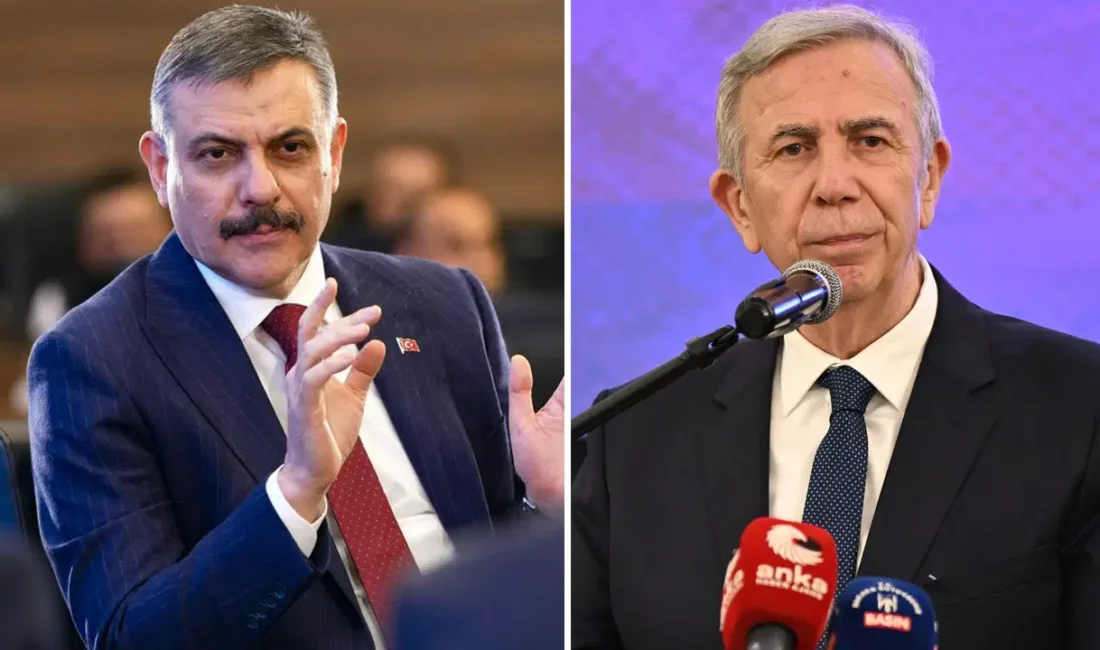 İçişleri Bakanı Mustafa Çiftçi, Ankara Büyükşehir Belediye Başkanı Mansur Yavaş