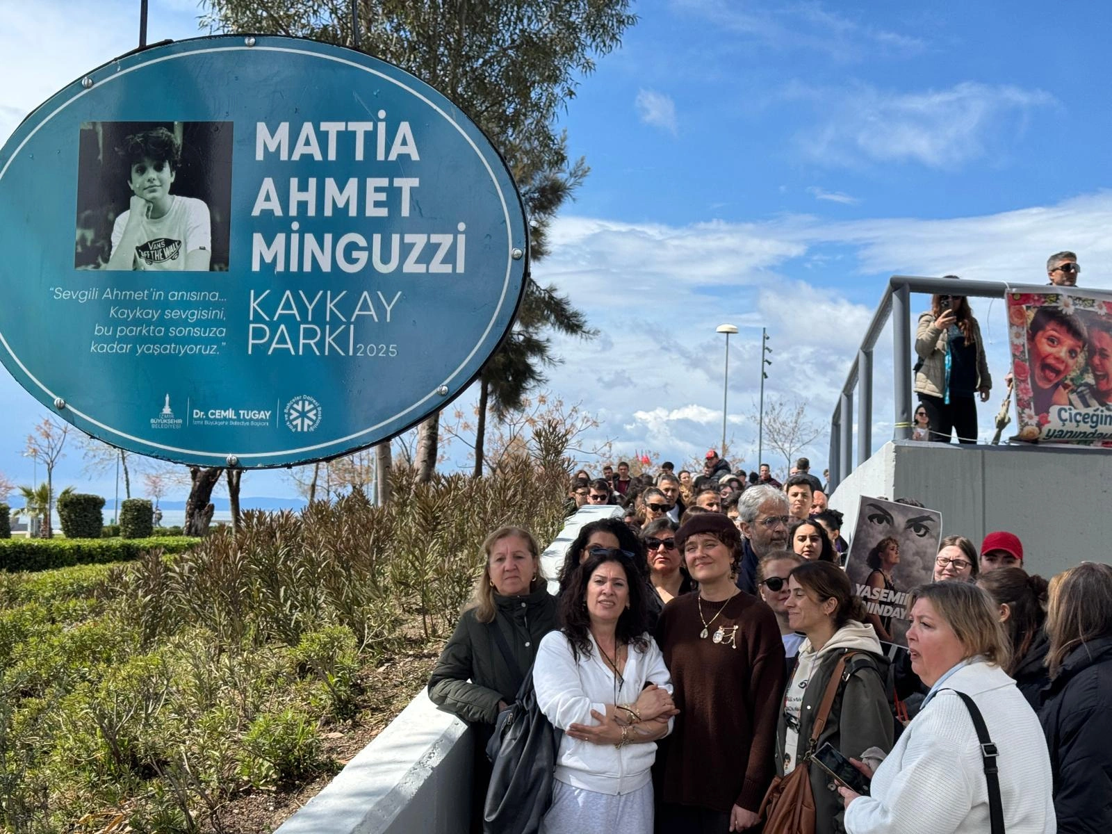 Minguzzi’nin adı Karşıyaka’da yaşatılıyor: Duygu dolu buluşma