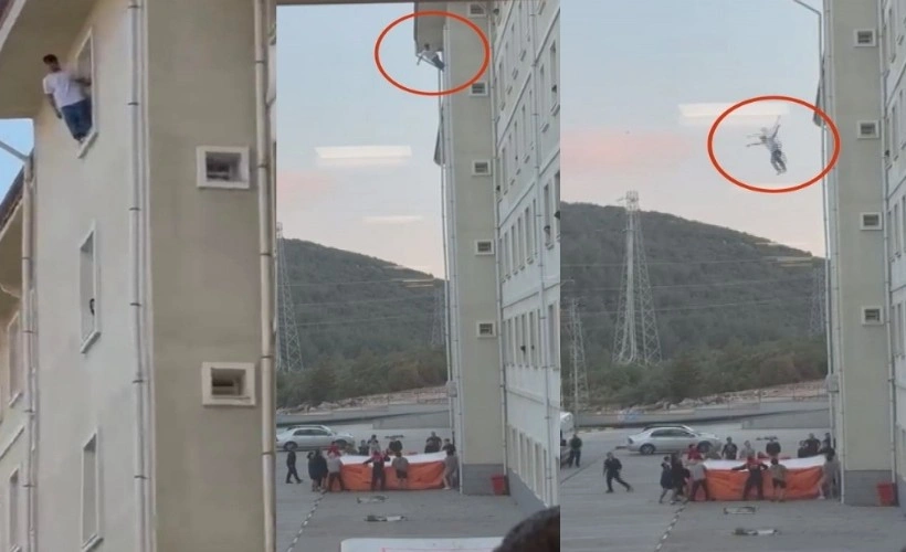 KYK yurdunun 4. katından atlayan 29 yaşındaki genç, hastanede yapılan