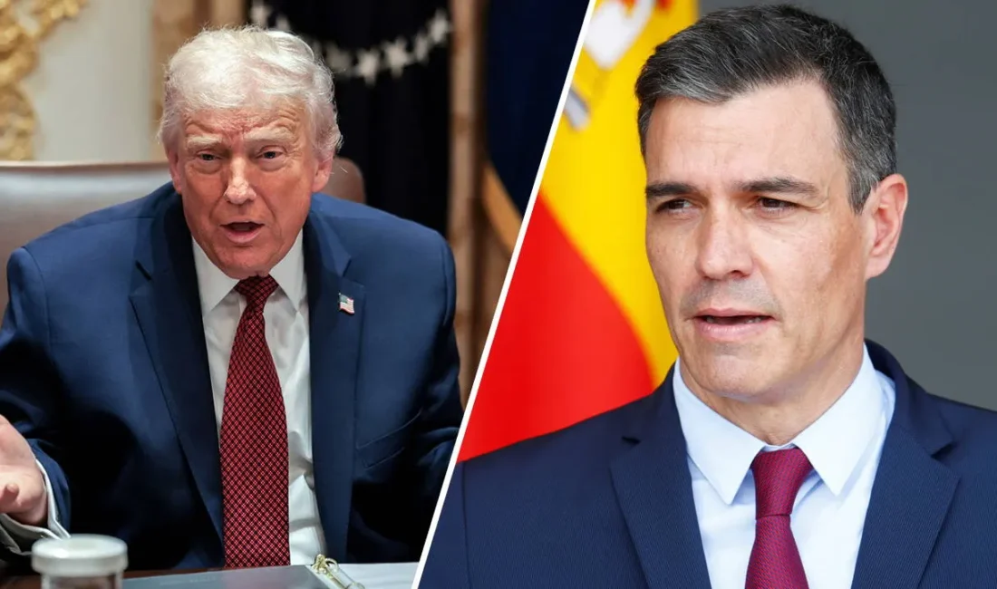 Trump, askeri üslerin kullanımına izin vermeyen İspanya’yı tüm ticari ilişkileri