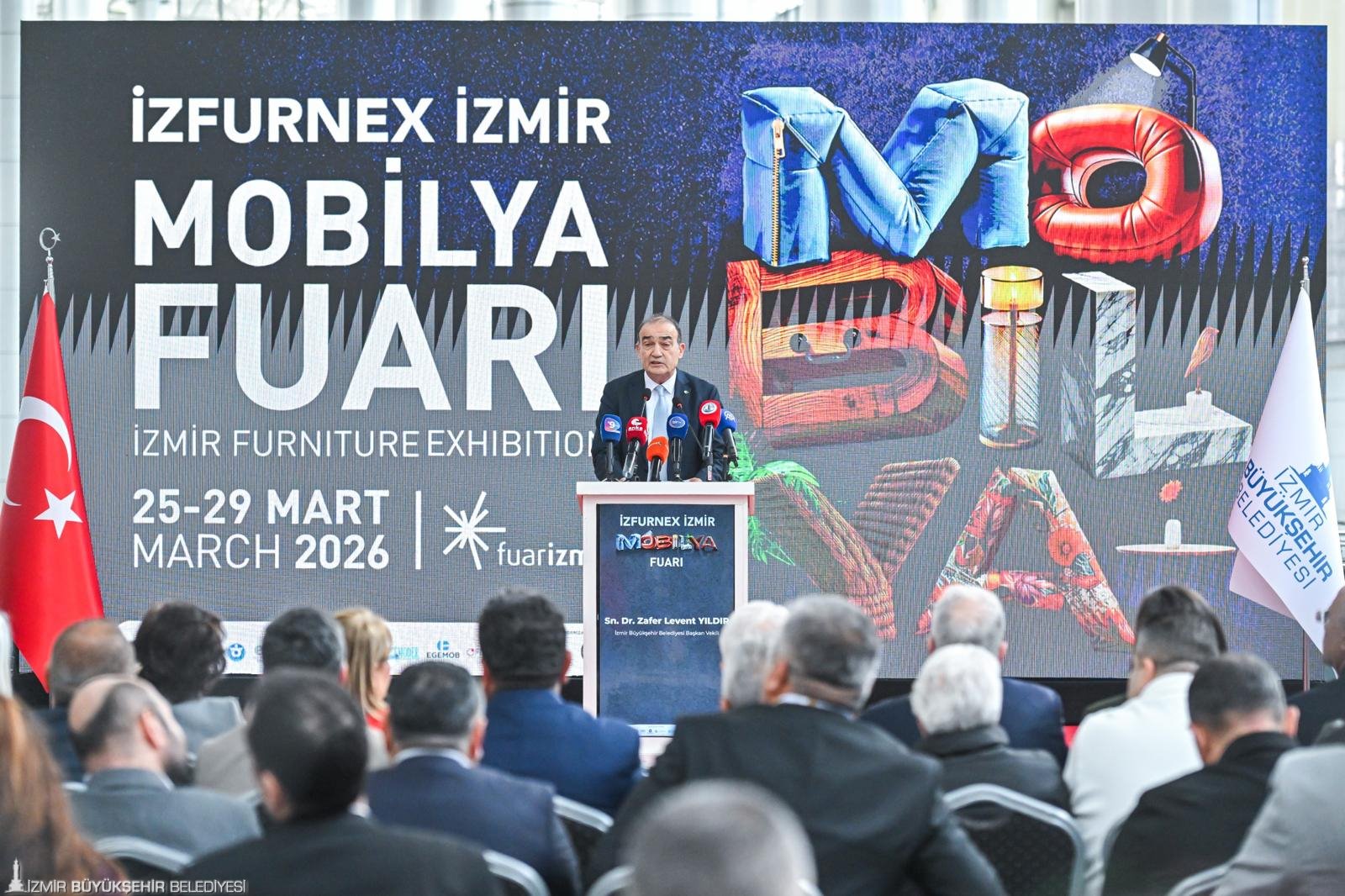 İZFURNEX 2026 - İzmir Mobilya Fuarı kapılarını açtı: Mobilyanın kalbi Fuar İzmir'de atıyor