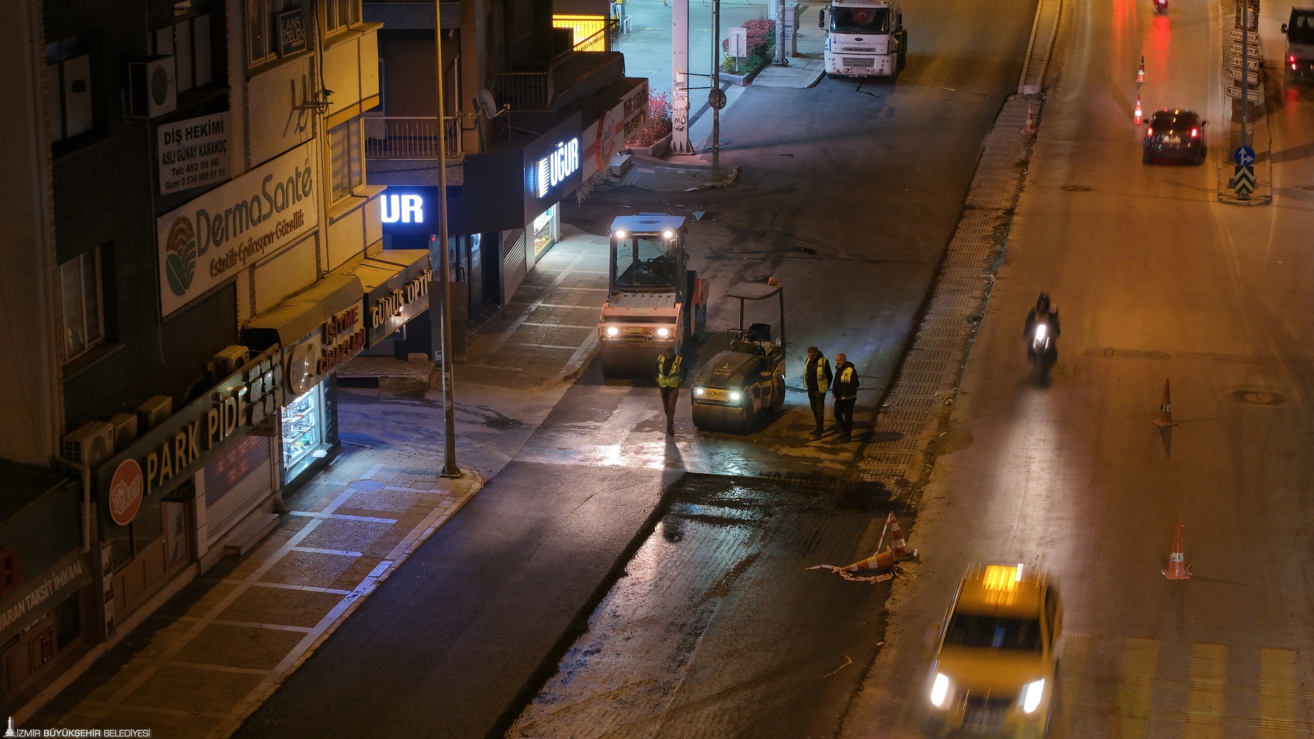 Buca’nın can damarı Şirinyer yenilendi: Asfalt atağı tam gaz sürüyor