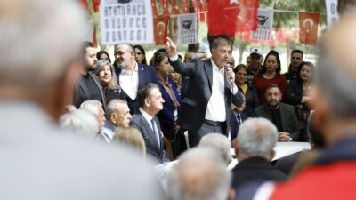 İzmir Büyükşehir Belediye Başkanı Dr. Cemil Tugay, tarihi Meslek Fabrikası