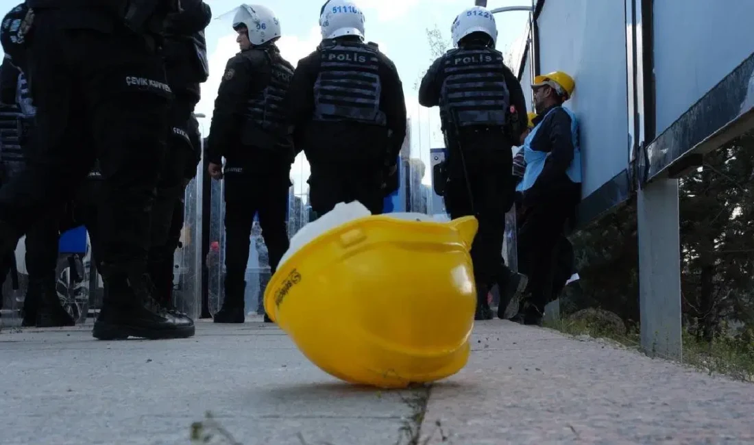 Doruk Madencilik işçilerinin Ankara’daki hak arayışı, polis müdahalesiyle kesildi. Sendika,