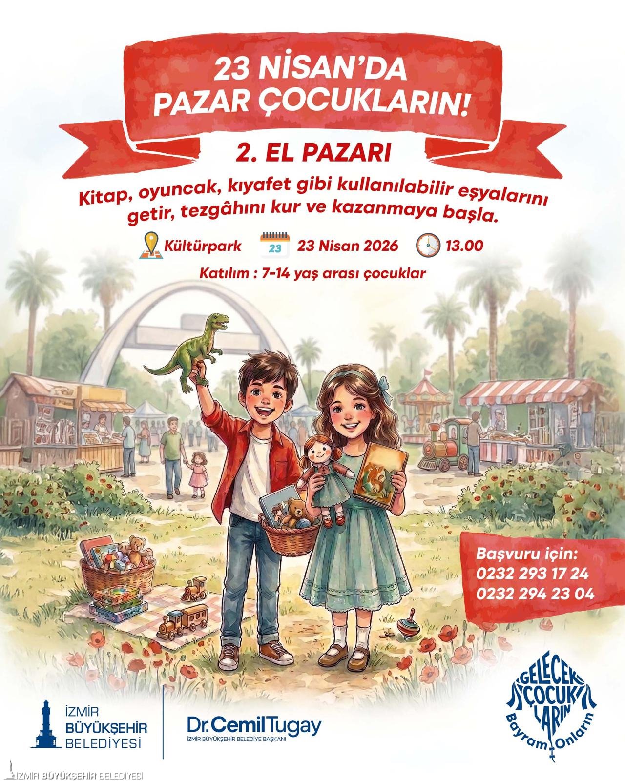 23 Nisan’da kutlamaların adresi Kültürpark olacak