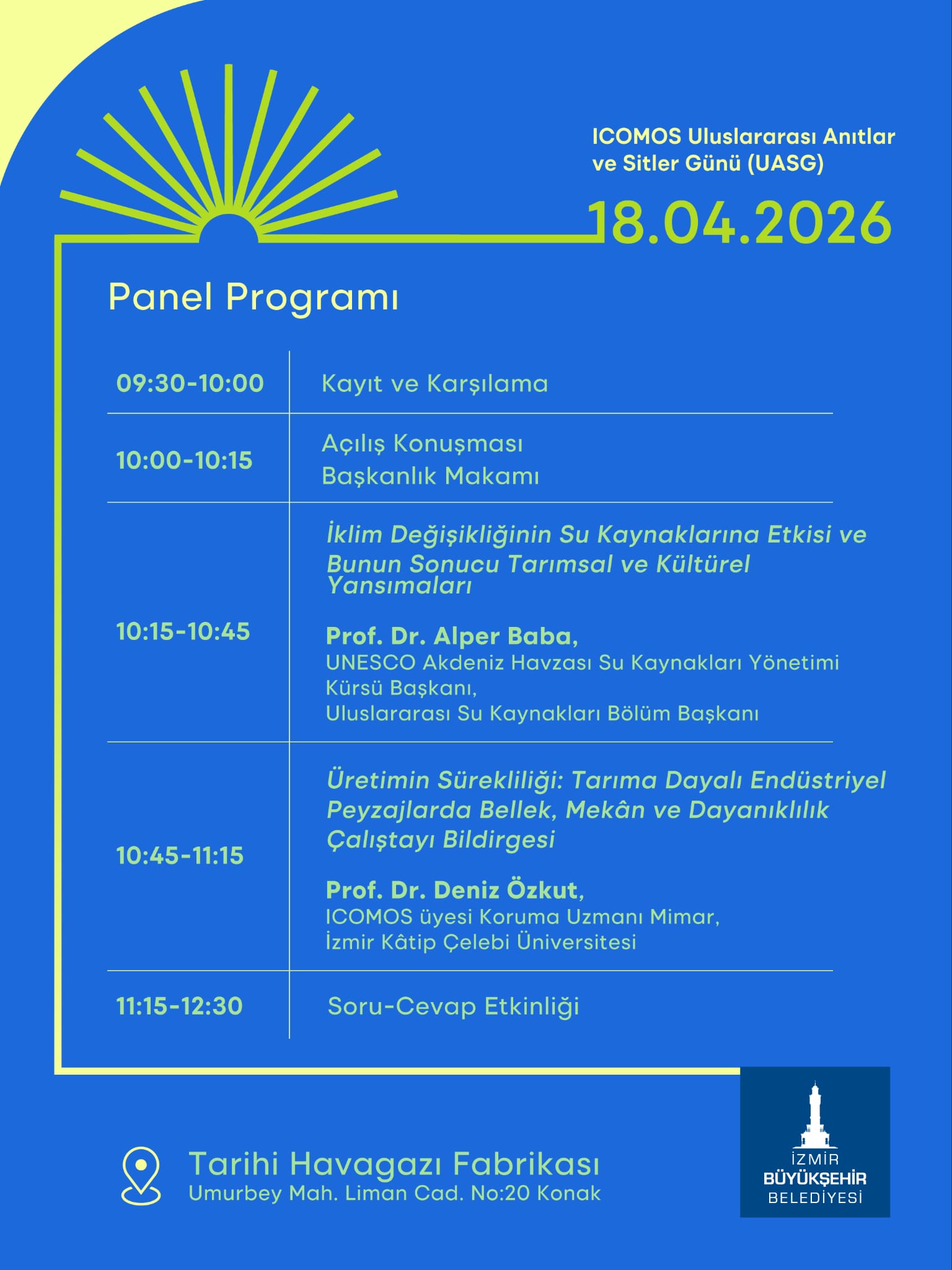 Tarıma dayalı endüstriyel mirasın geleceği masaya yatırılıyor 2 Tarıma dayalı endüstriyel mirasın geleceği masaya yatırılıyor