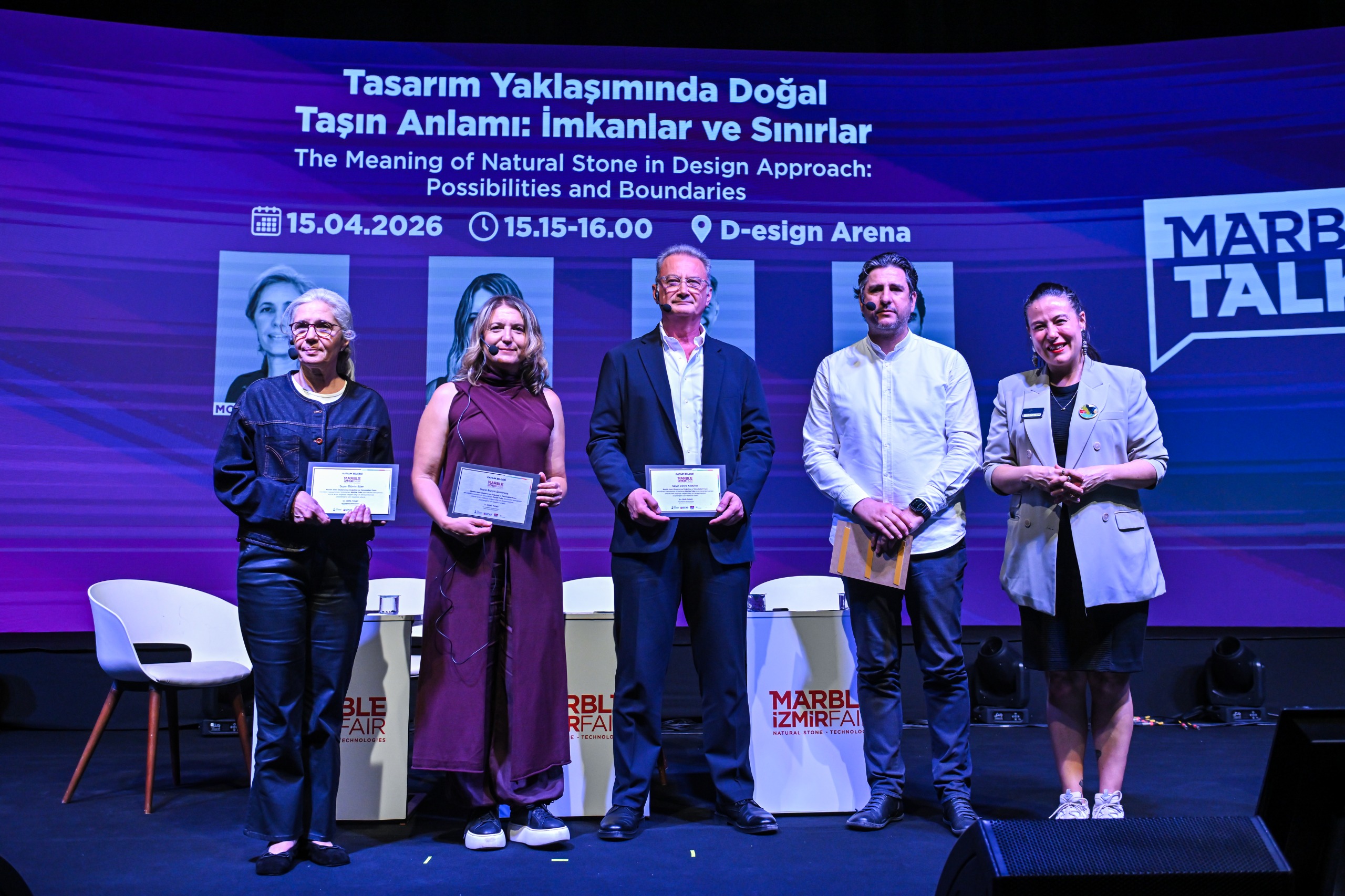 Mermerin "Şampiyonlar Ligi" İzmir’de toplandı: "Sadece üretmek yetmez, tasarım şart!"