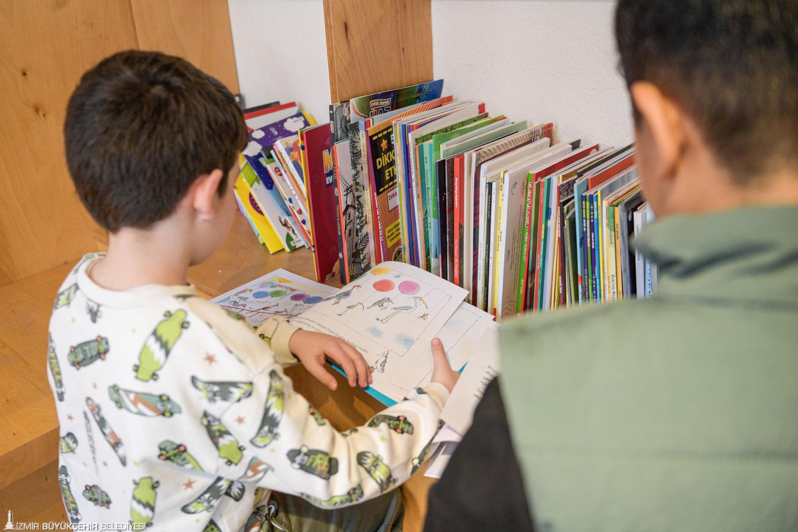 Bu kütüphane sadece çocuklar için: Buca'da 'yaşayan kütüphane' dönemi