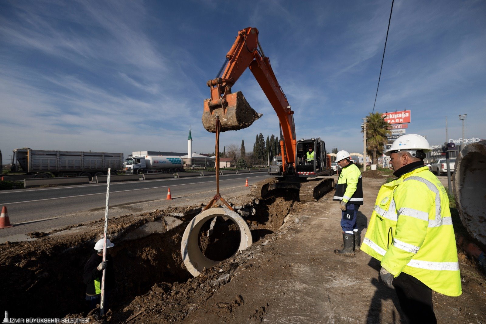 Menemen Türkelli’de su baskınlarına kalıcı çözüm: İZSU'dan 25 milyonluk altyapı yatırımı