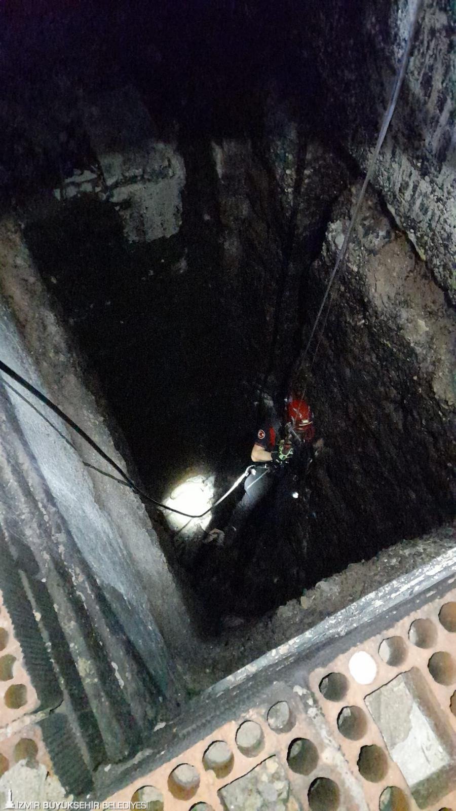 İzmir İtfaiyesi en küçük 'Can' için teyakkuza geçti: Minik kuzu son anda kurtarıldı