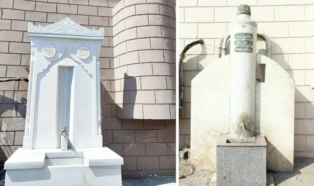 İstanbul'un Beykoz ilçesindeki 1741 yapımı İshak Ağa Çeşmesi, "eski" olduğu