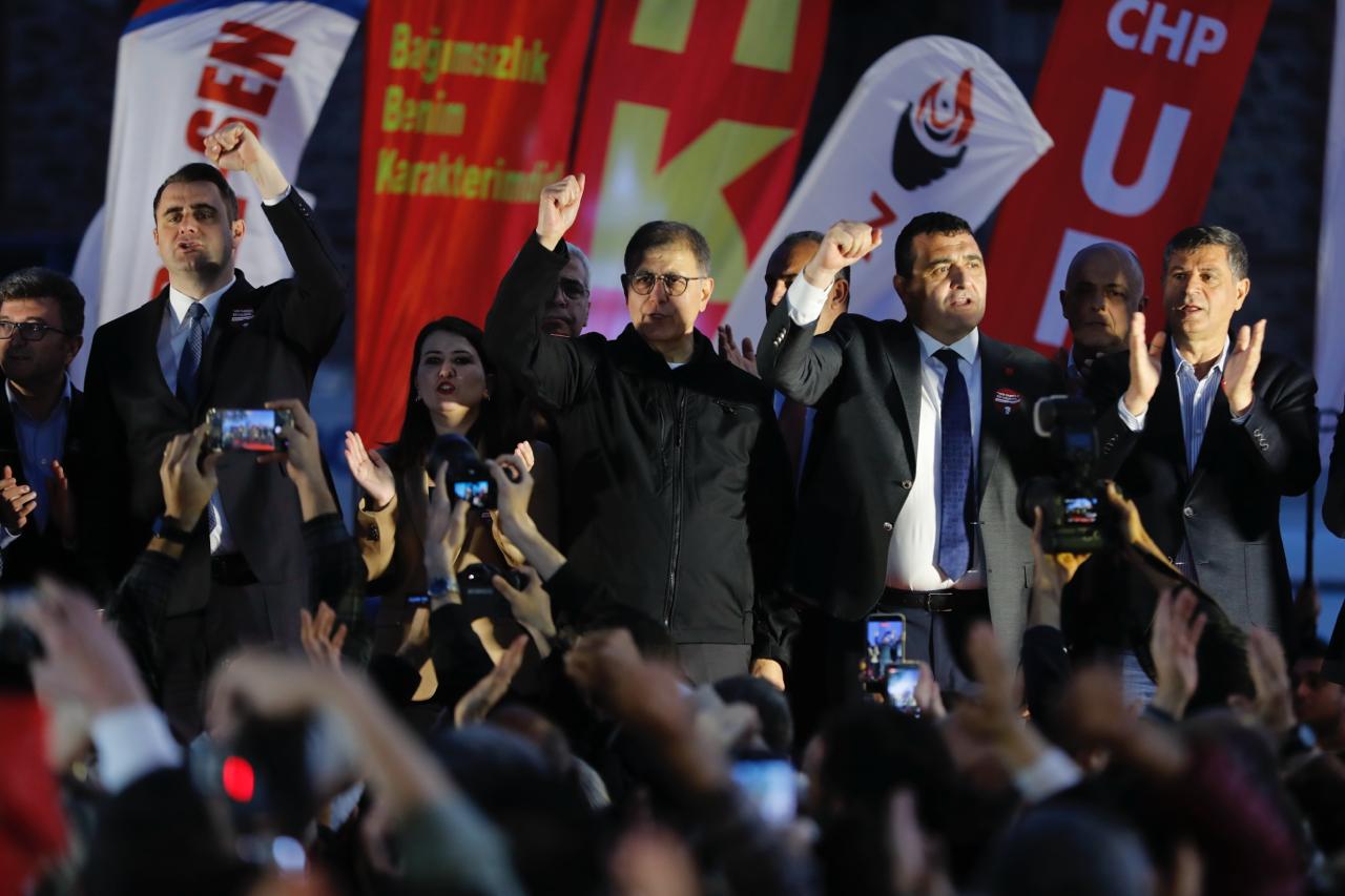 Cemil Tugay Meslek Fabrikası Mitingi'nde konuştu: 'Suç işliyorsunuz; tek bir gerekçe sunamazsınız'