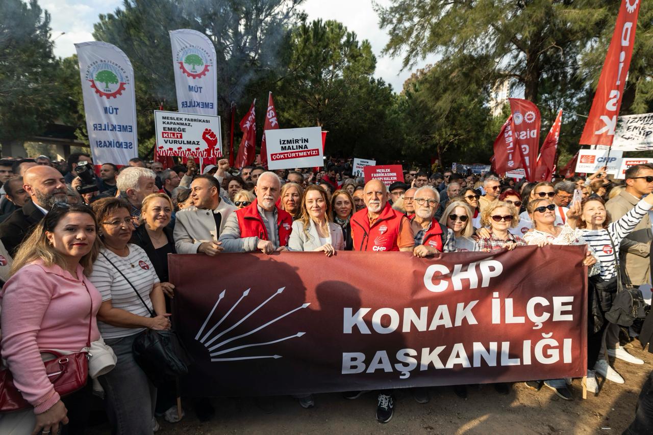 Cemil Tugay Meslek Fabrikası Mitingi'nde konuştu: 'Suç işliyorsunuz; tek bir gerekçe sunamazsınız'