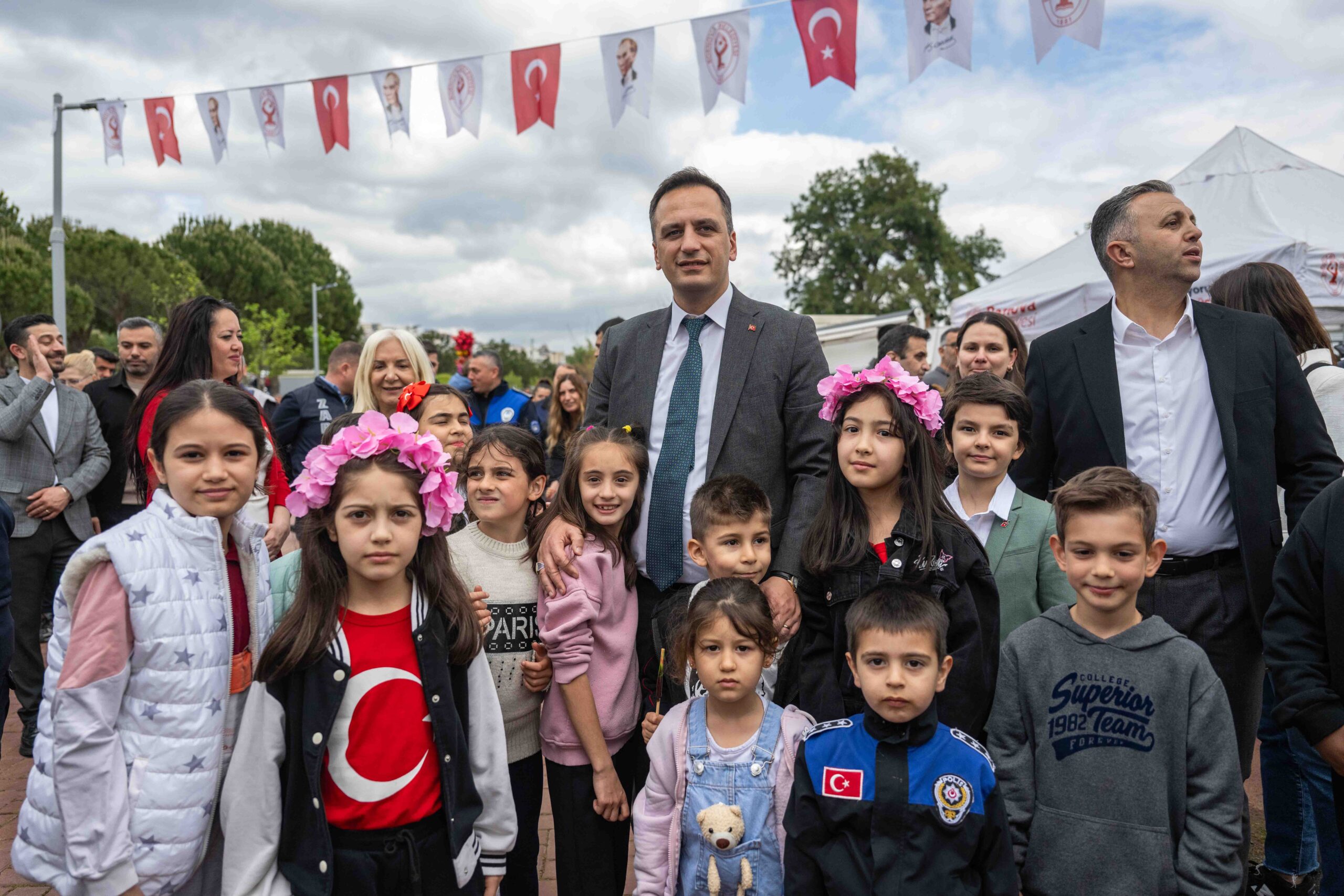 Bornova’da gökyüzü çocukların: 23 Nisanda iki başkanlı özel kutlama