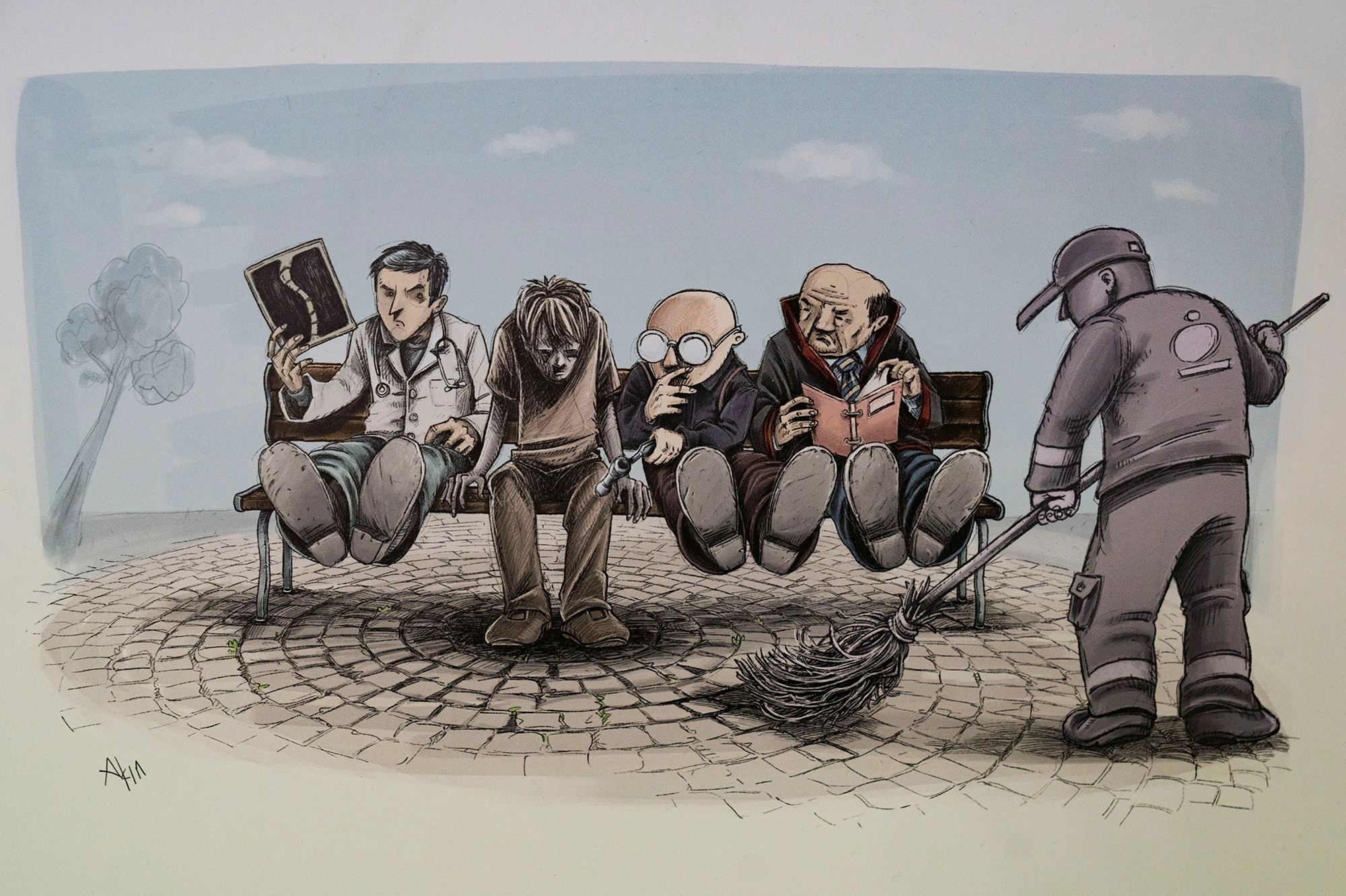 “Görünmeyen Engellilik” karikatür yarışması sonuçlandı 2 “Görünmeyen Engellilik” karikatür yarışması sonuçlandı