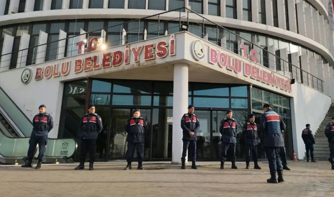 Türkiye genelinde belediyelere yönelik art arda gelen operasyon dalgasına Bolu
