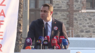 CHP İl Başkanı Çağatay Güç, binlerin önünde iktidara meydan okudu: