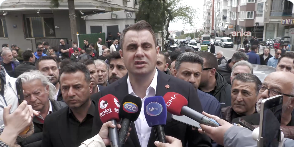 CHP İzmir İl Başkanı Çağatay Güç Eşki için Emniyet'te: 'Hukuken sorumluluğu yok'