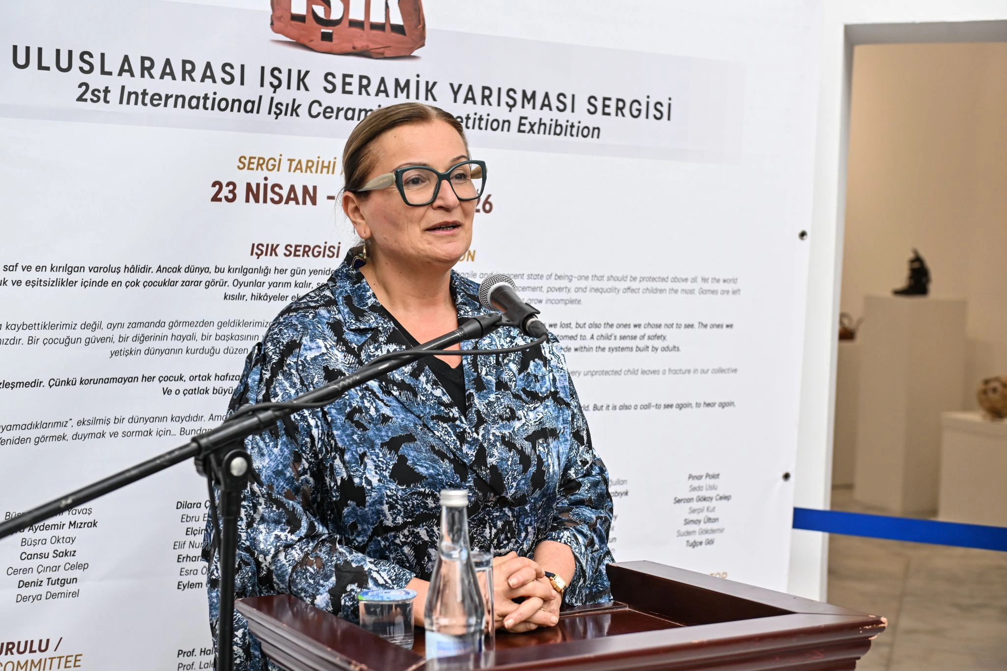 2. Uluslararası Işık Seramik Yarışması Sergisi açıldı: Seramikle görünür kılınan sessiz çığlıklar