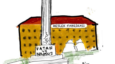 zmir Büyükşehir Belediye Başkanı Dr. Cemil Tugay, Meslek Fabrikası önünde