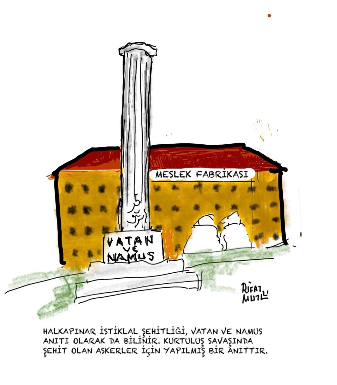 zmir Büyükşehir Belediye Başkanı Dr. Cemil Tugay, Meslek Fabrikası önünde