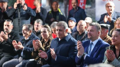 İzmir Büyükşehir Belediyesi’nin Meslek Fabrikası binası önünde sürdürdüğü direniş, emniyet